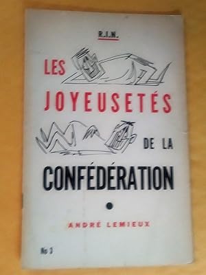 Les joyeusetés de la confédération. Caricatures