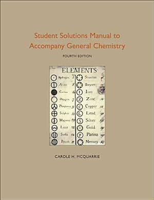 Bild des Verkufers fr General Chemistry zum Verkauf von GreatBookPrices