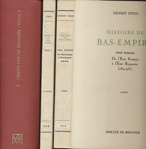 [2 en 3 volumes] Histoire du Bas-Empire. Tome I: De l'État Romain à l'État Byzantin (284-476) - I...