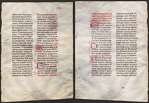 Missal Missale manuscript manuscrit Handschrift - (Blatt / leaf "XXIIII")