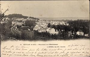 Ansichtskarte / Postkarte Meulan en Yvelines, Panorama vu d'Hardricourt