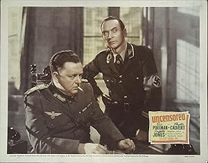 Imagen del vendedor de Uncensored Lobby Card 1943 Eric Portman, Phyllis Calvert a la venta por AcornBooksNH