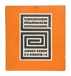 Secession Plakat-Ausstellung. (Umschlagtitel). XXXX. Ausstellung der Vereinigung bildender Künstl...