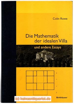 Bild des Verkufers fr Die Mathematik der idealen Villa und andere Essays. zum Verkauf von Heinrich Heine Antiquariat oHG