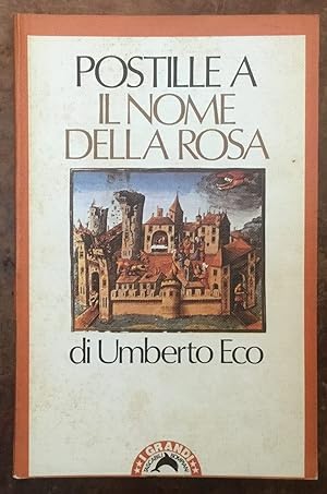 Immagine del venditore per Postille a Il nome della rosa di Umberto Eco venduto da Libreria Il Morto da Feltre
