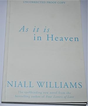 Imagen del vendedor de AS IT IS IN HEAVEN a la venta por O'Brien Books