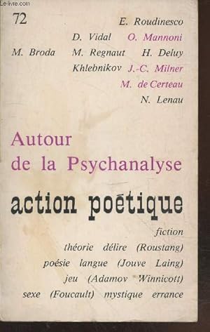 Immagine del venditore per Autour de la Psychanalyse : Action potique n72 venduto da Le-Livre