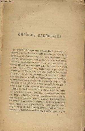 Imagen del vendedor de (Absence de plats et page de titre) Charles Baudelaire - Les Fleurs du Mal a la venta por Le-Livre