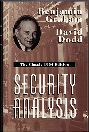 Immagine del venditore per Security Analysis venduto da Crossroad Books