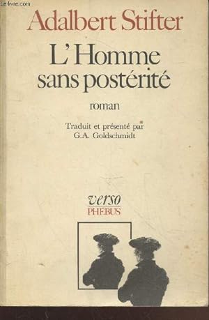 Image du vendeur pour L'Homme sans postrit (Collection : "Verso") mis en vente par Le-Livre
