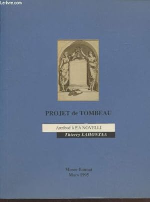 Seller image for Projet de tombeau for sale by Le-Livre