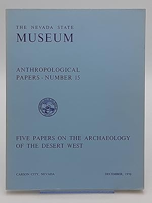 Five Papers on the Archaeology of the Desert West.