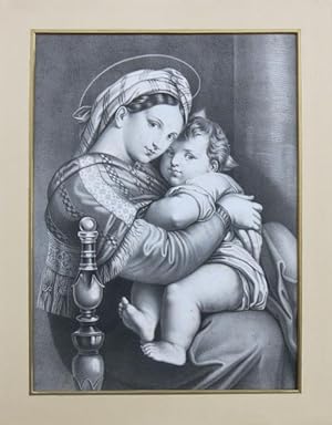 Imagen del vendedor de La Vierge  la Chaise / La Virgen de la Silla. a la venta por BOTTEGHINA D'ARTE GALLERIA KPROS