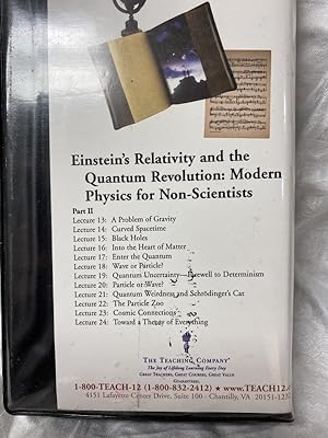 Bild des Verkufers fr PART 2 ONLY! Einstein's relativity and quantum revolution modern physics for non-scientists zum Verkauf von The Yard Sale Store