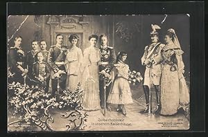 Bild des Verkufers fr Ansichtskarte Silberhochzeit in unserem Kaiserhause zum Verkauf von Bartko-Reher