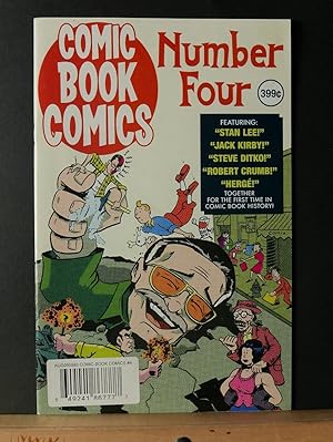 Bild des Verkufers fr Comic Book Comics #4 (Featuring "Stan Lee, Jack Kirby, Steve Ditko, Robert Crumb, Herge) zum Verkauf von Tree Frog Fine Books and Graphic Arts