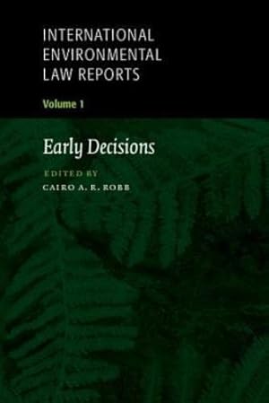 Seller image for International Environmental Law Reports (Volume 1) [Paperback ] for sale by booksXpress