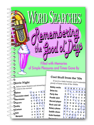 Seller image for Word Searches Remembering the Good Ol' Days (Spiral Bound, Comb or Coil) for sale by BargainBookStores