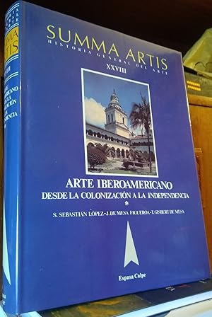 Imagen del vendedor de SUMMA ARTIS Historia General del Arte Tomo XVIII Volumen I ARTE IBEROAMERICANO desde la coloniizaci�n a la independencia Tercera edici�n a la venta por Libros Dickens