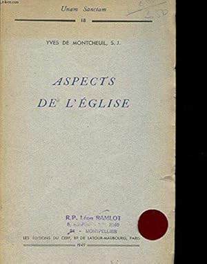 Seller image for Aspects De L'eglise for sale by JLG_livres anciens et modernes