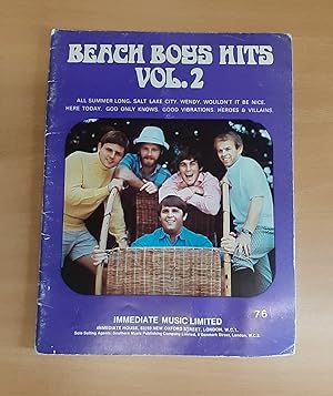 Beach Boys Hits Vol. 2 (Two) - Sheet Music for Piano and Voice with Chords