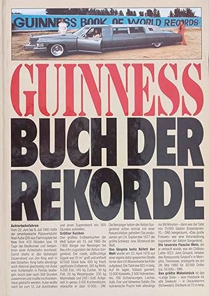 Guinness Buch der Rekorde. Guinness-Buch der Rekorde ; 1981