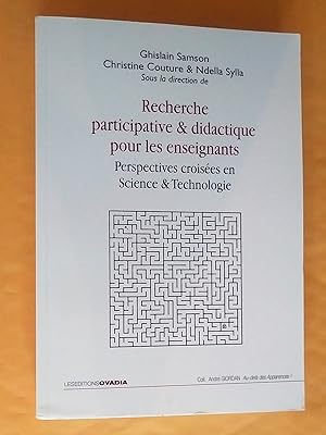 Imagen del vendedor de Recherche participative & didactique pour les enseignants a la venta por Claudine Bouvier