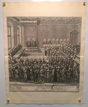 Karl VI. Erbhuldigung Graz 1728, Der Kaiser verlangt durch Beauftragte die Erbhuldigung von den S...