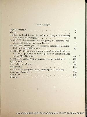 Immagine del venditore per Niemcy zagraniczni w polityce kolonizacji pruskich prowincji wschodnich : (1886 - 1918). (=Studium Niemcoznawcze Instytutu Zachodniego ; 56) venduto da ANTIQUARIAT.WIEN Fine Books & Prints