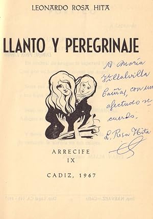 Llanto y Peregrinaje, Arrecife IX (INSCRIBED by author)
