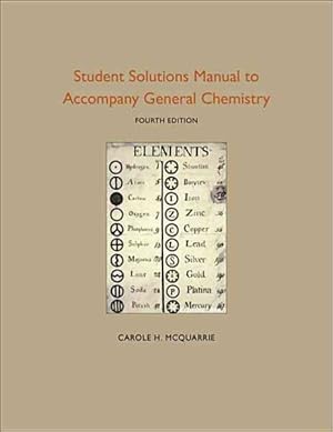 Seller image for General Chemistry for sale by GreatBookPrices