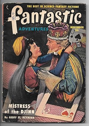 Seller image for Fantastic Adventures: November, 1950 for sale by Dark Hollow Books, Member NHABA, IOBA