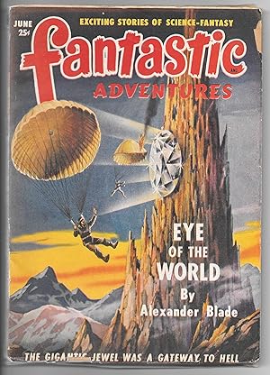 Image du vendeur pour Fantastic Adventures: June, 1949 mis en vente par Dark Hollow Books, Member NHABA, IOBA