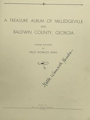 A Treasure Album of Milledgeville and Baldwin County, Georgia