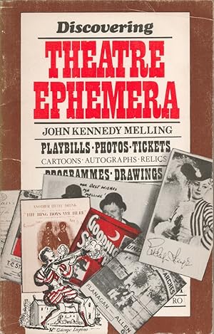 Image du vendeur pour Discovering Theatre Ephemera. mis en vente par CHILTON BOOKS