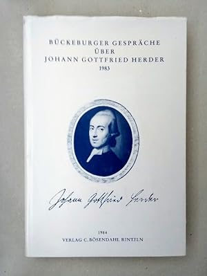 Bückeburger Gespräche über Johann Gottfried Herder.