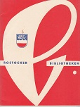 Image du vendeur pour Fhrer durch die Rostocker Bibliotheken. mis en vente par Buchversand Joachim Neumann