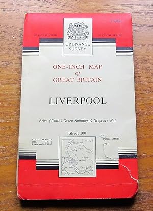 Liverpool - Sheet 100 (OS One-Inch Map of Great Britain).