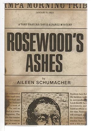 Bild des Verkufers fr ROSEWOOD'S ASHES: A Tory Travers / David Alvarez Mystery. zum Verkauf von Bookfever, IOBA  (Volk & Iiams)