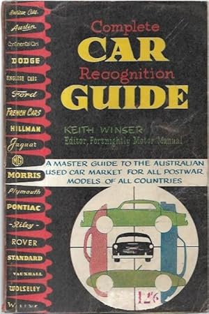 Image du vendeur pour Post-War Car Recognition Guide. mis en vente par City Basement Books