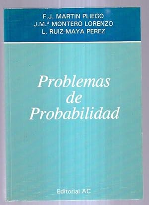 Image du vendeur pour PROBLEMAS DE PROBABILIDAD mis en vente par Desvn del Libro / Desvan del Libro, SL