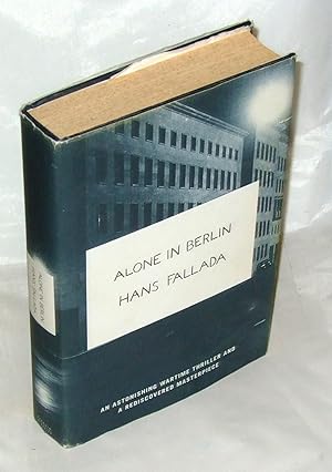 Immagine del venditore per Alone In Berlin venduto da James Hulme Books