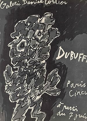 Bild des Verkufers fr DUBUFFET. Paris Circus zum Verkauf von Librairie Couleur du Temps