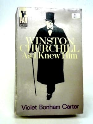 Bild des Verkufers fr Winston Churchill As I Knew Him (Pan Piper Books) zum Verkauf von World of Rare Books