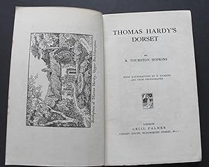 Bild des Verkufers fr Thomas Hardy's Dorset. zum Verkauf von Bristow & Garland