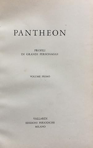 Pantheon : Profili di grandi personaggi.