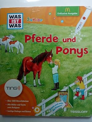 Imagen del vendedor de Was ist Was Junior. Pferde und Ponys. Exklusive Ausgabe McDonald's a la venta por Versandantiquariat Jena