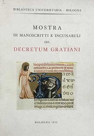 Mostra di manoscritti e incunaboli del Decretum Gratiani