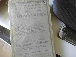 Bild des Verkufers fr Chroniques. Deuxime numro. "Les jeunes visiteurs" zum Verkauf von JLG_livres anciens et modernes