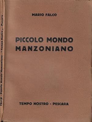 Bild des Verkufers fr Piccolo mondo manzoniano zum Verkauf von Biblioteca di Babele